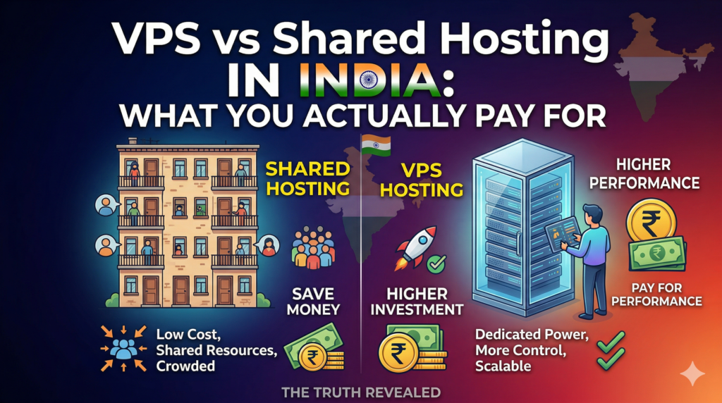 VPS vs Shared Hosting in India What You Actually